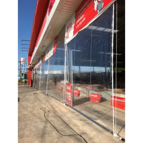 ติดตั้งกันสาดแบบใส ผ้าใบกันแดด ผ้าใบใส กันสาดแบบใส ผ้าใบกันสาดตามสั่ง 