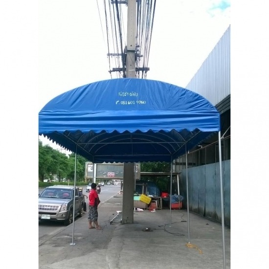 ผ้าใบกันสาดแบบชักรอก - รับติดตั้งผ้าใบ กันสาด ณัฐชา - ผ้าใบกันสาดแบบชักรอก 